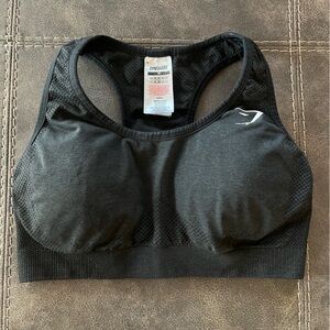 Gymshark Black Seamless Sports Bra